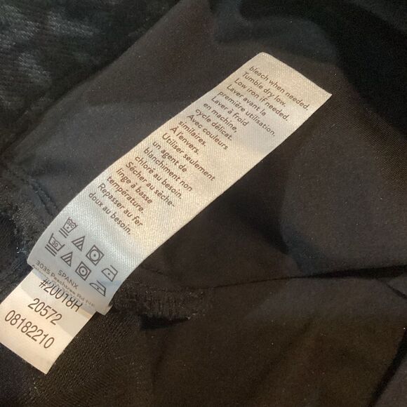 Spanx Leopard Print Look At Me Now Denim Leggings Blue Women’s Size M - Picture 12 of 14